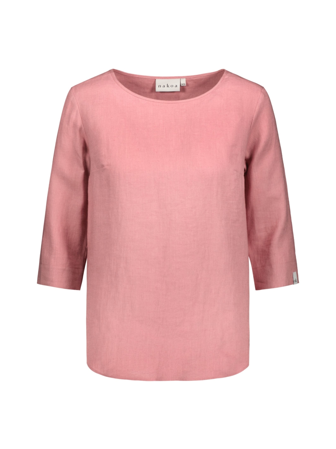 Classic Linen Blouse Pellavapaita, Powder Pink