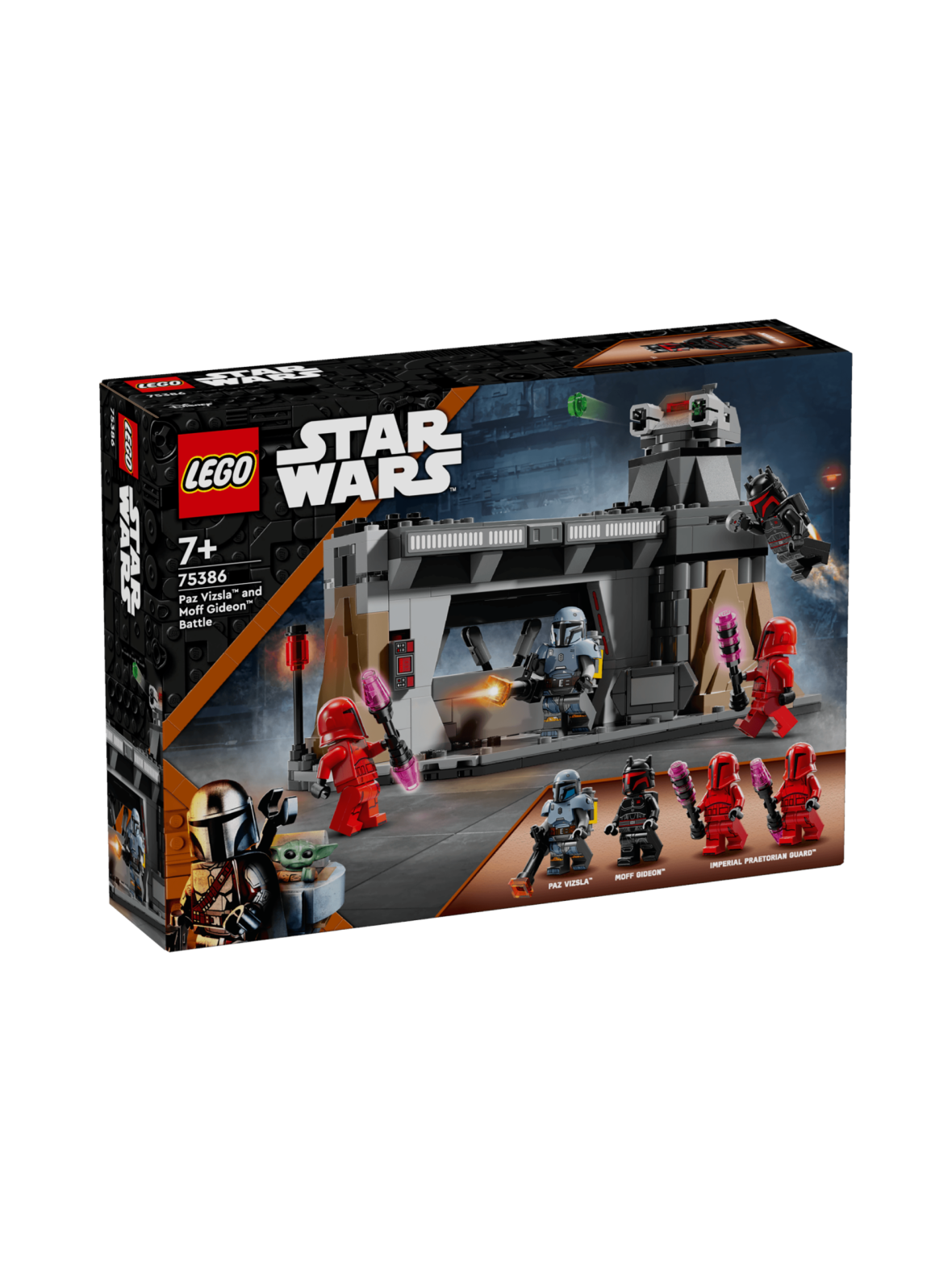 LEGO Star Wars Paz Vizsla™ ja Moff Gideon™ taistelussa 75386