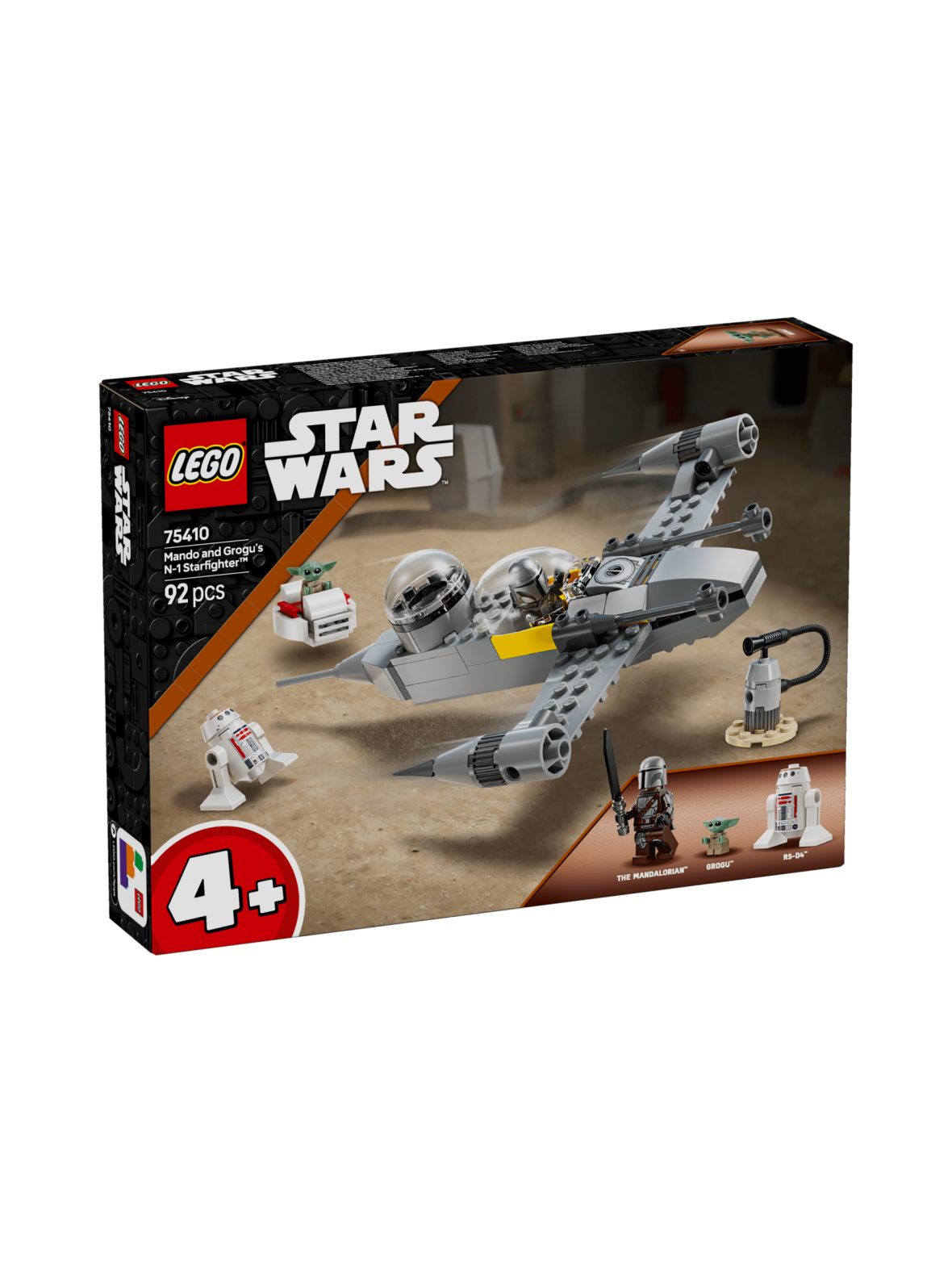 LEGO Star Wars TM Mandon ja Grogun N-1-tähtihävittäjä 75410