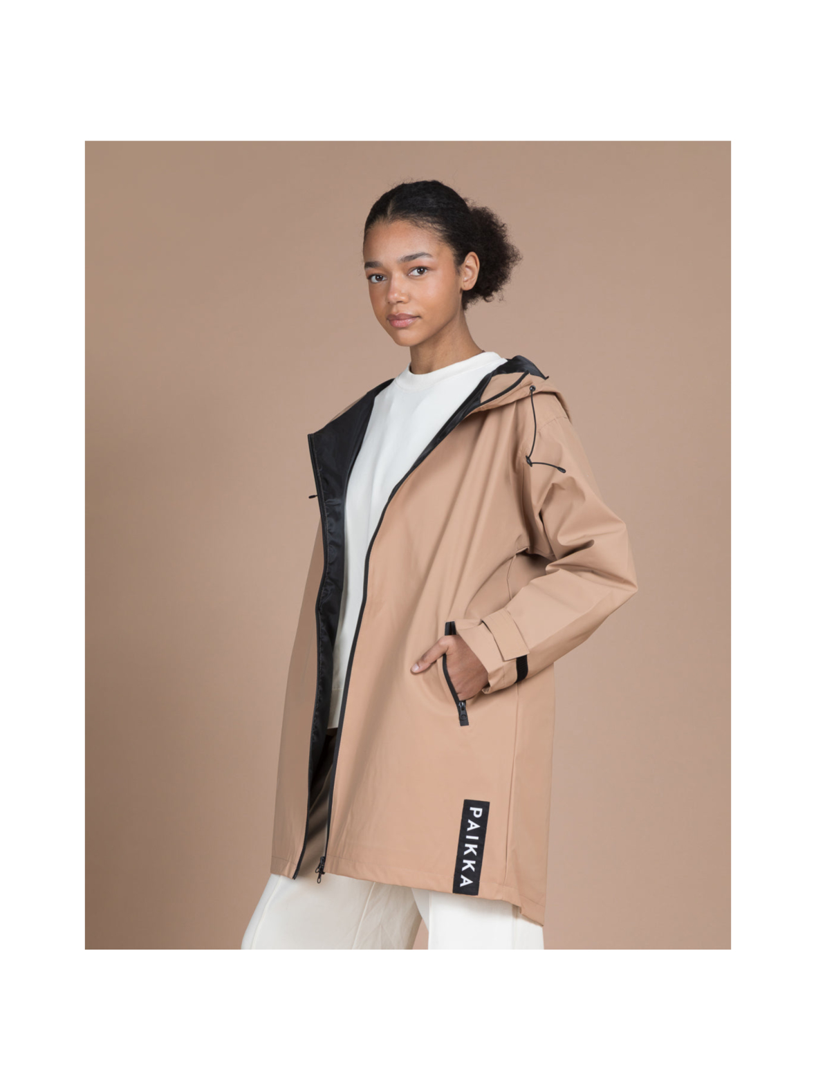 Human Raincoat Lite Taupe W