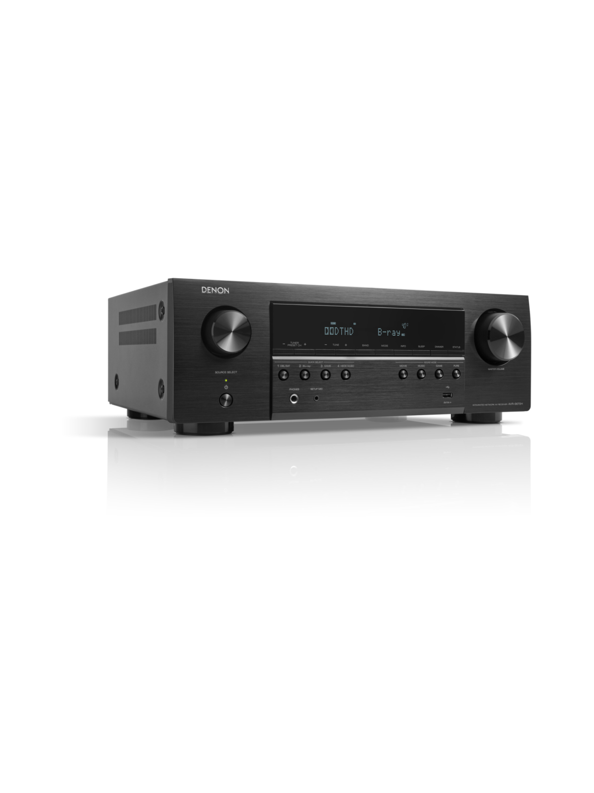 Denon AVR-S670H 5.2 HEOS 8K AV-vahvistin