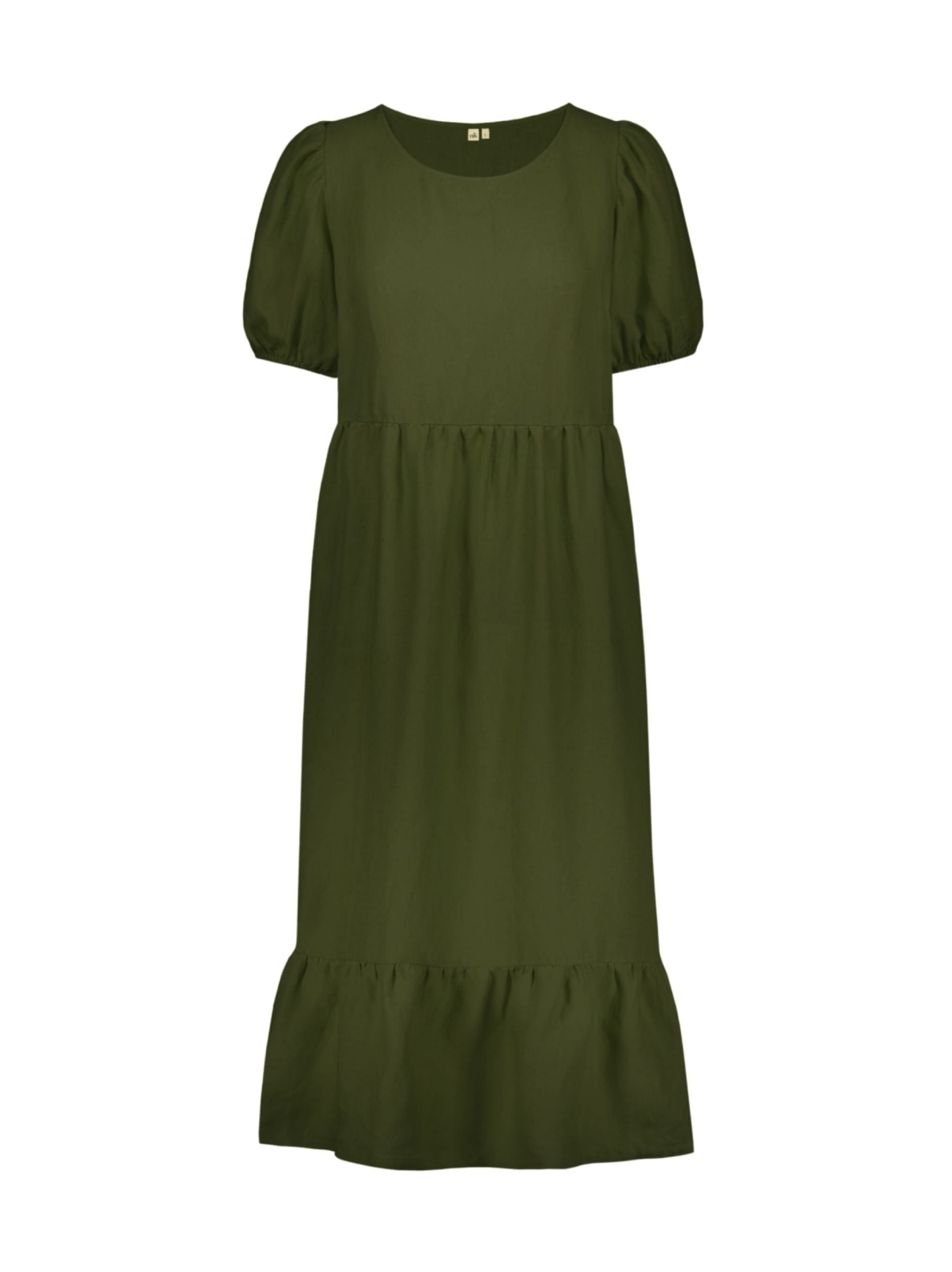 Astrid Dress, Olive Green