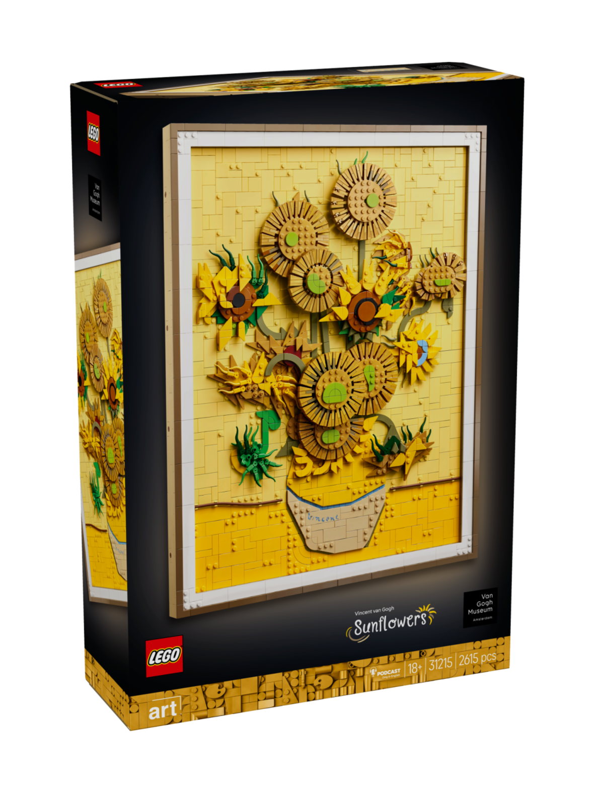 LEGO ART Vincent van Gogh – Auringonkukkia 31215