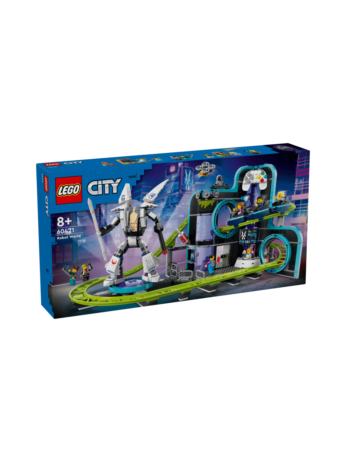 LEGO City Robottimaailman vuoristorata 60421