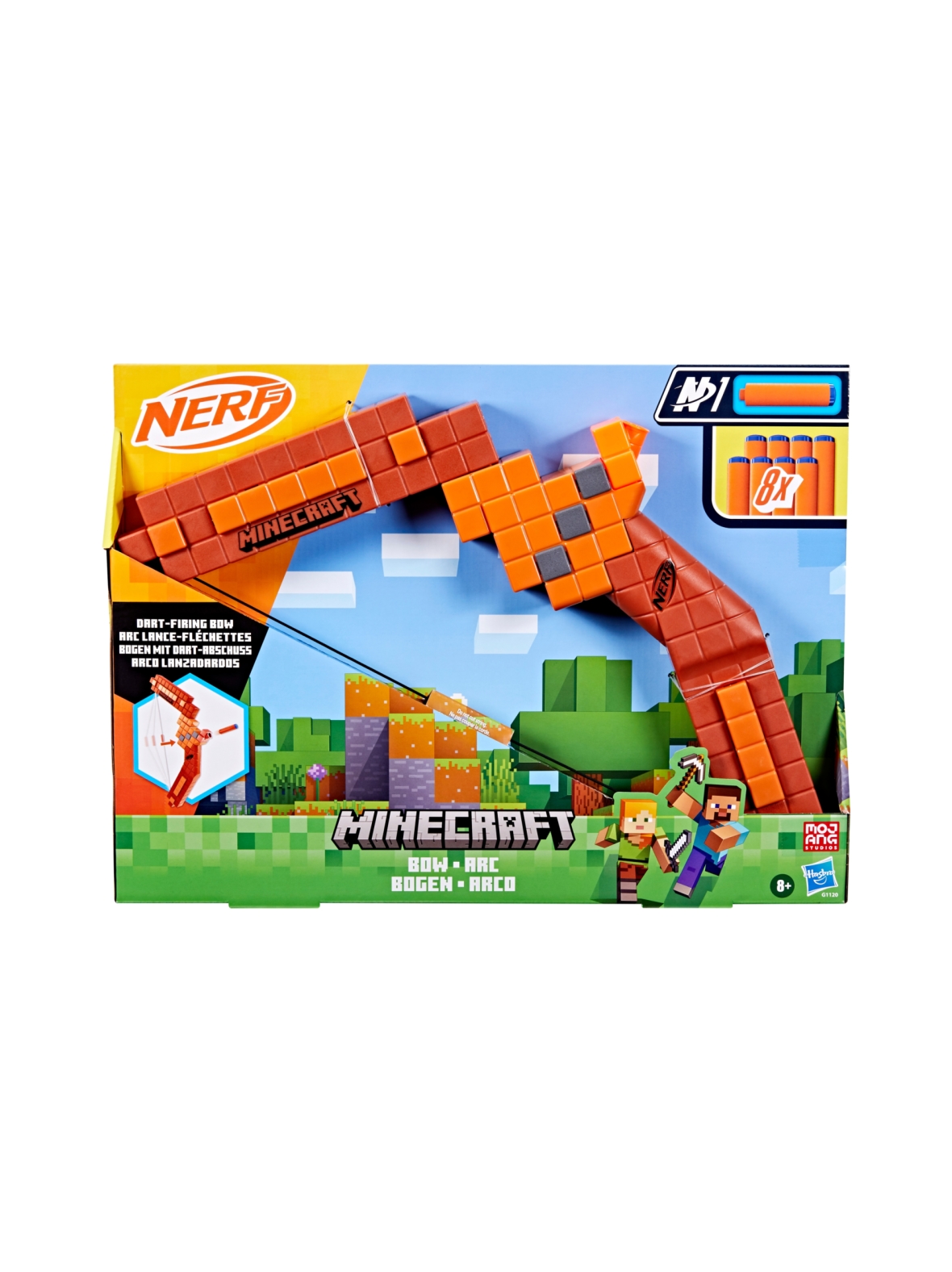 NERF MINECRAFT Leikkiase Nuolipyssy
