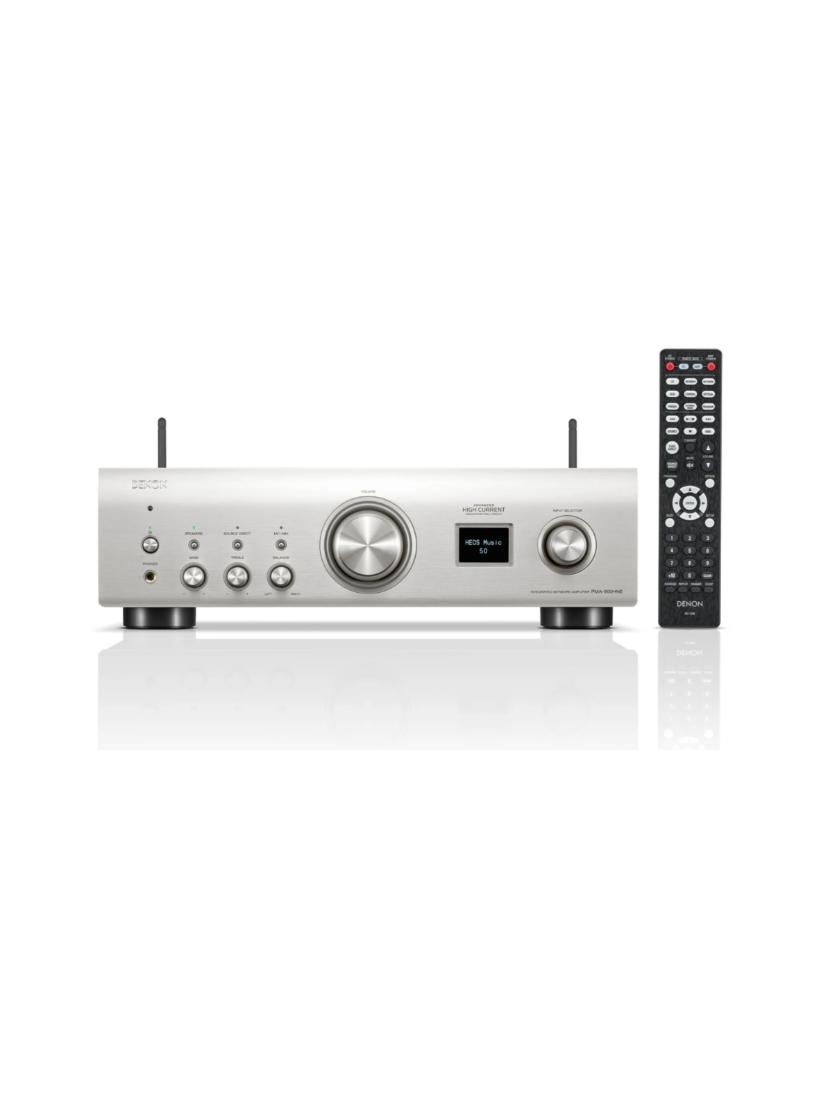 Denon PMA-900HNE integroitu vahvistin, hopea