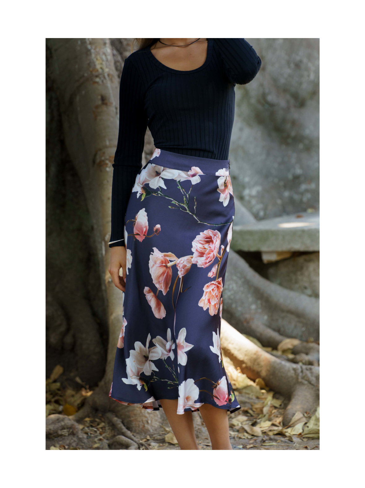 Classic Midi Skirt, Elysian