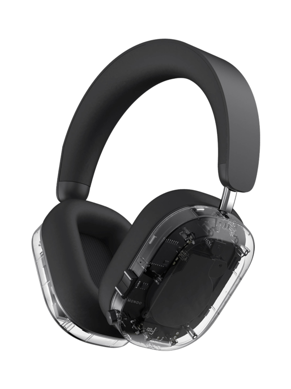 MONDO by Defunc Over-Ear BT Headset Läpinäkyvä