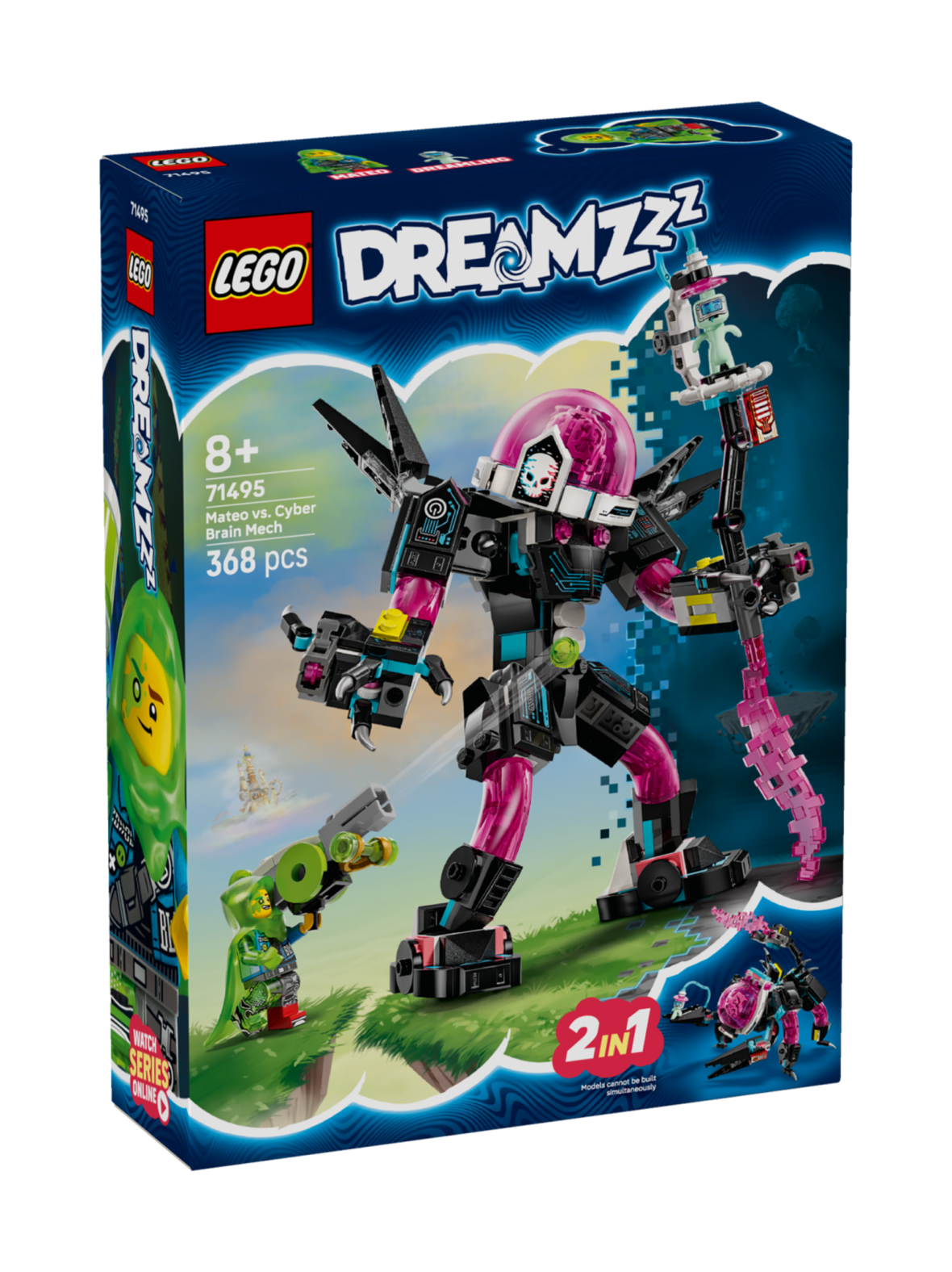 LEGO DREAMZzz Mateo vastaan kyberälykkörobotti 71495