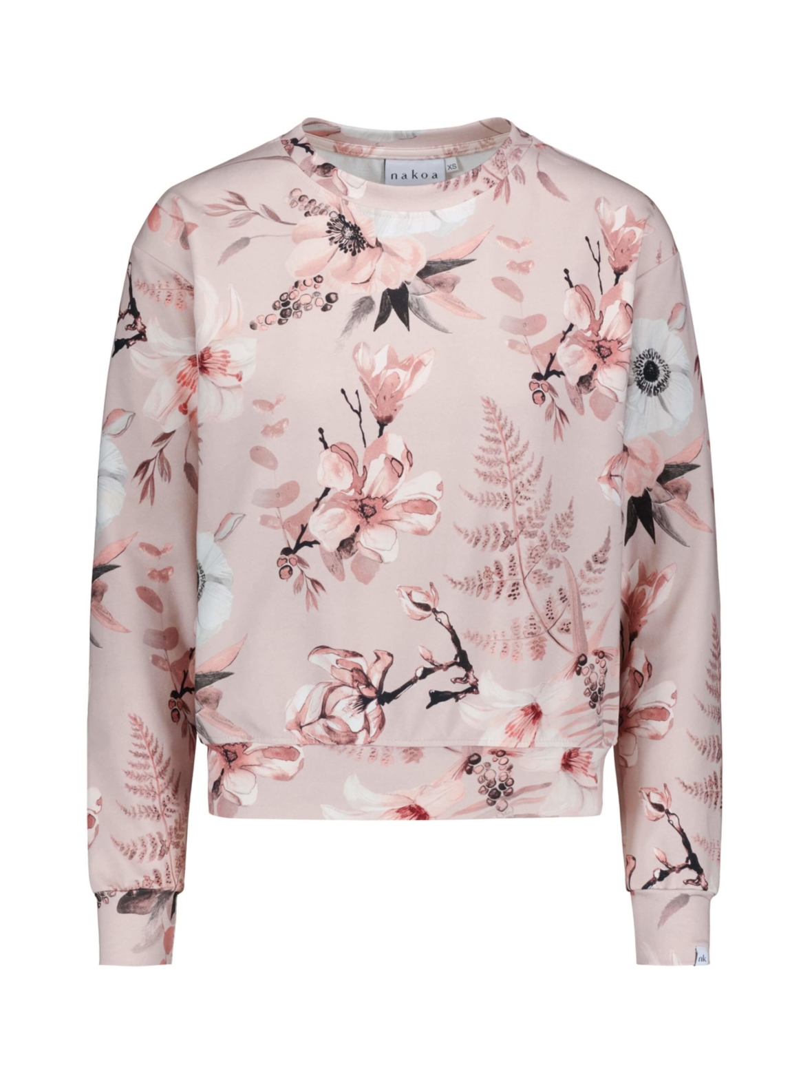 Casual Chic Print Shirt, Rose Lily