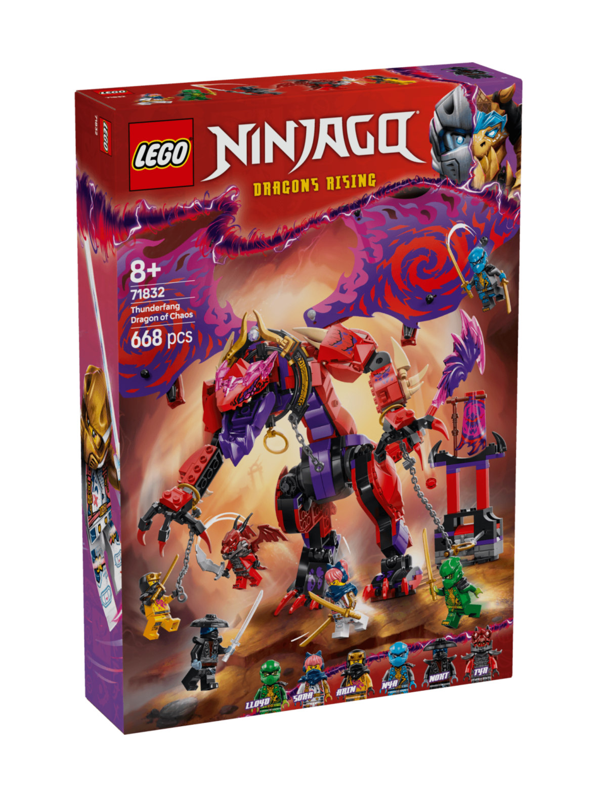 LEGO Ninjago Kaaoslohikäärme Thunderfang 71832