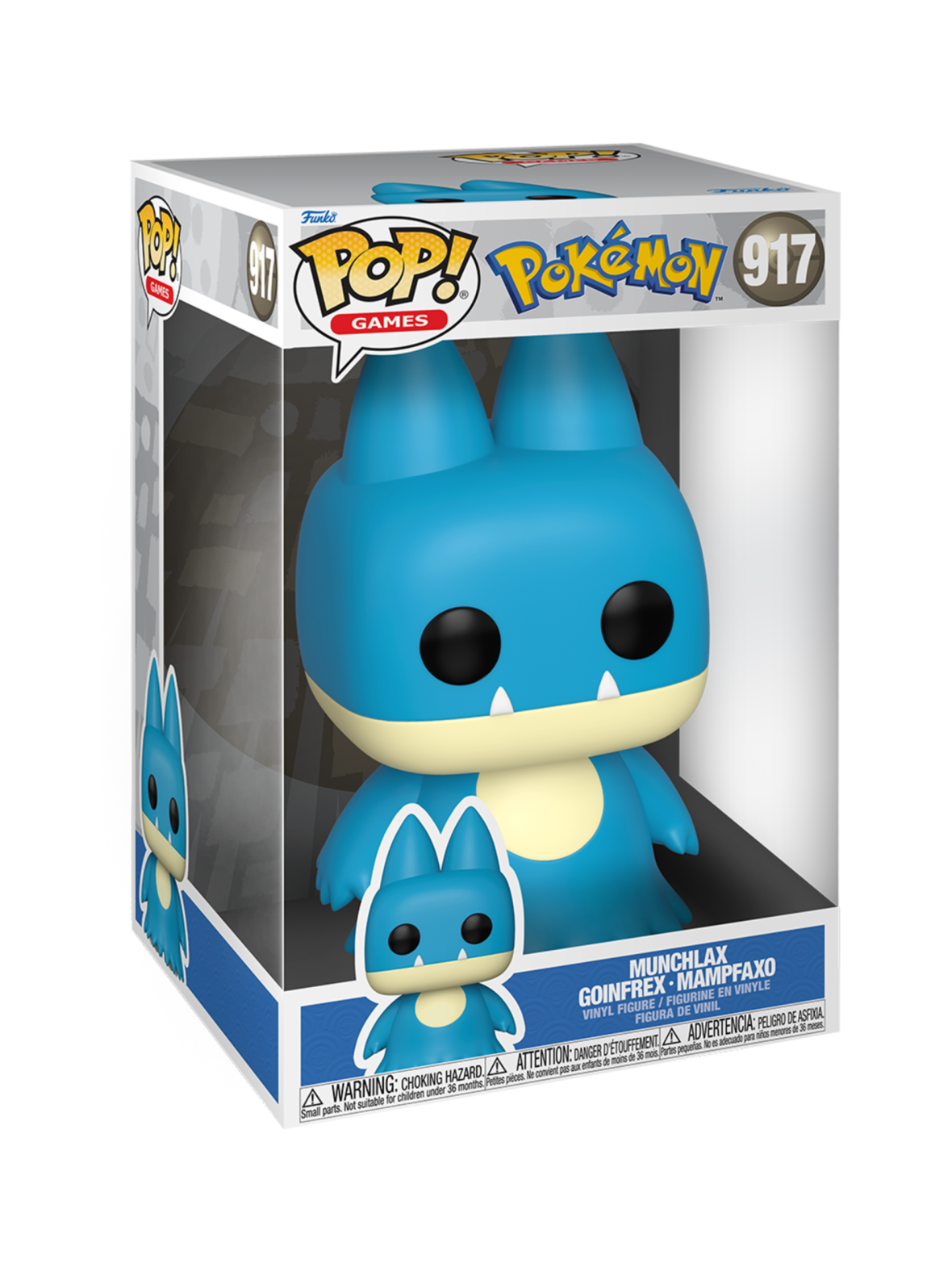 FUNKO POP! Jumbo Vinyylihahmo: Pokemon - Munchlax