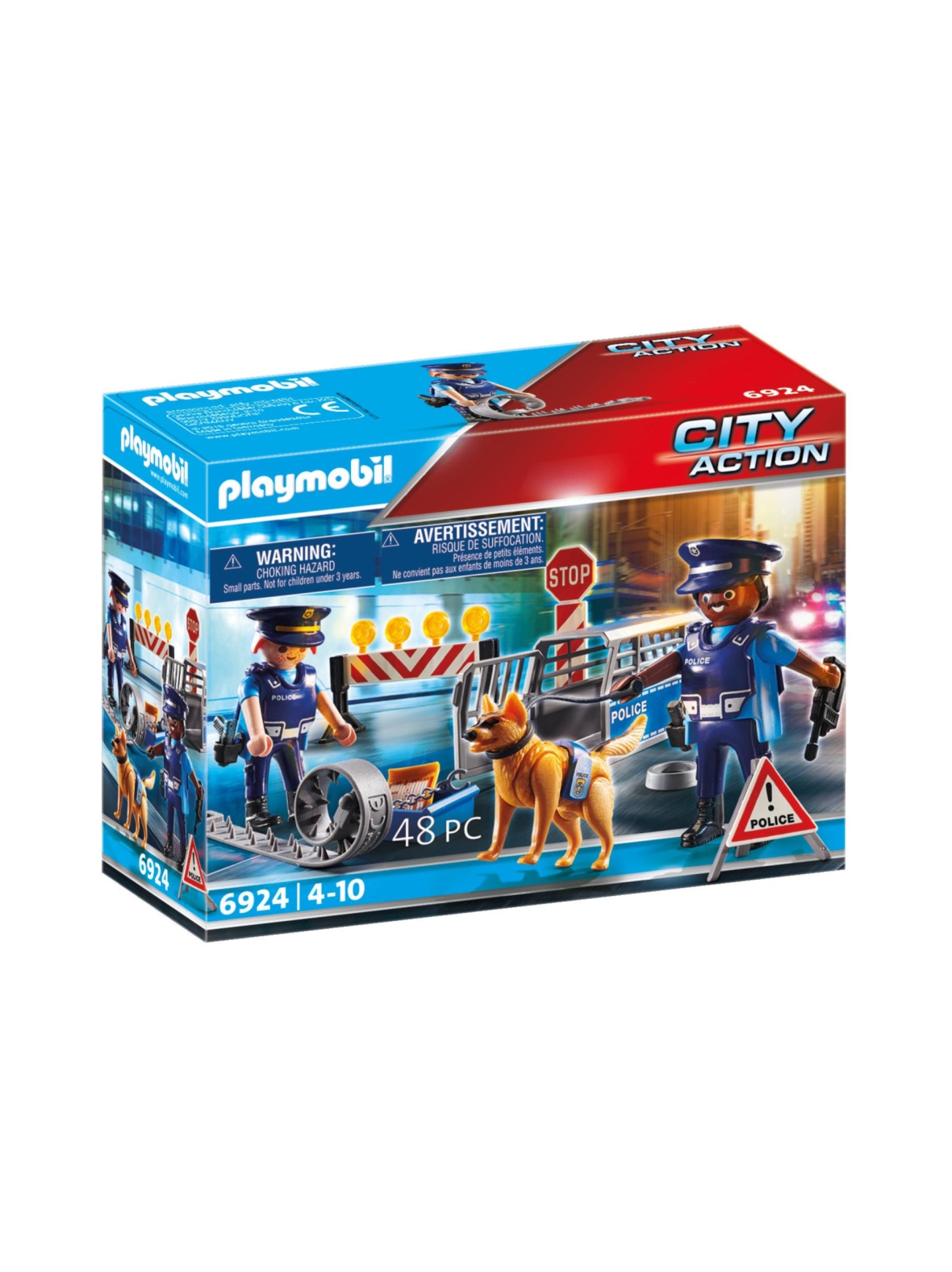 PLAYMOBIL Poliisin tiesulku 6924