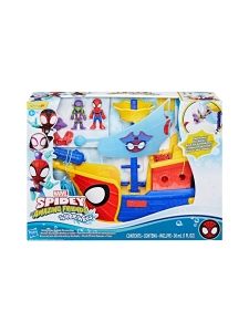 SPIDER-MAN - SPIDEY AND HIS AMAZING FRIENDS leikkisetti Webs Ahoy Bubble Ship | Stockmann