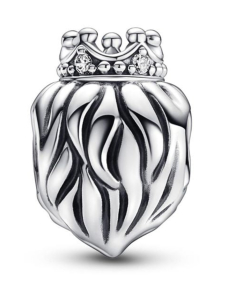 Pandora - Kuninkaallinen leijona -hela Lion head sterling silver charm with clear cubic zirconia Regal Lion Charm 792199C01 | Stockmann