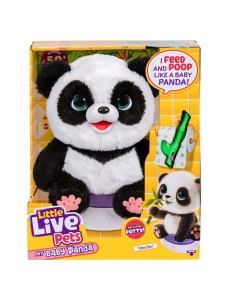 LITTLE LIVE PETS - LITTLE LIVE PETS Interaktiivinen pehmolelu Minun Baby Pandani, 25 cm LITTLE LIVE PETS - LITTLE LIVE PETS Interaktiivinen pehmolelu Minun Baby Pandani, 25 cm | Stockmann