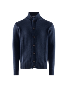 Berkeley - Bardello Merino Cardigan neuletakki - NAVY MELANGE | Stockmann
