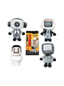 SKIBIDI TOILET - SKIBIDI TOILET Pehmolelu, yllätyspakkaus, 28 cm | Stockmann