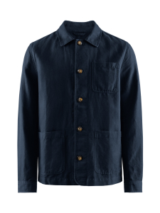 Berkeley - Walt Linen Overshirt -paitatakki - NAVY | Stockmann