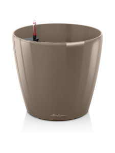 Lechuza - Classiko LS taube Altakasteluruukku pyörillä, ∅50cm, korkeus 47cm - TAUBE KIILTÄVÄPINTA | Stockmann