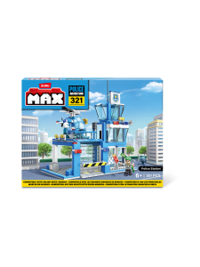 MAX - MAX CITY Rakennussetti Poliisiasema, 321 osaa | Stockmann