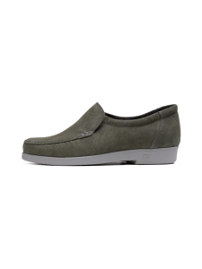 Pomar - TOPI Miesten mokkasiinit - MOSS SUEDE/GREY SOLE | Stockmann