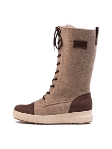 Pomar - JÄÄTIKKÖ Naisten GORE-TEX® huopasaapikas - SAND FELT/BARK WAXY | Stockmann