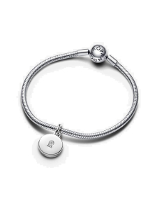 Pandora - Avattava ja kaiverrettava medaljonki -riipushela Key hole engravable locket sterling silver dangle with clear cubic zirconia Sterling silver  Cubic Zirconia Clear 793066C01 | Stockmann