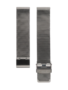 Rohje - Tumma Mesh -teräsranneke | Stockmann