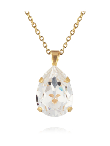 Caroline Svedbom Jewelry - CLASSIC DROP NECKLACE GOLD - CRYSTAL | Stockmann