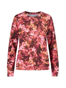 Nakoa - Casual Chic Print Shirt, Scarlet Petals - SCARLET PETALS | Stockmann