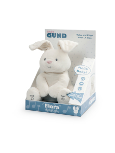 SM GUND - GUND Interaktiivinen pehmolelu kaniini Flora, 30 cm SM GUND - GUND Interaktiivinen pehmolelu kaniini Flora, 30 cm | Stockmann