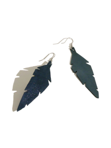 VIAMINNET - Feathers Midi -korvakorut - TUMMANSININEN | Stockmann