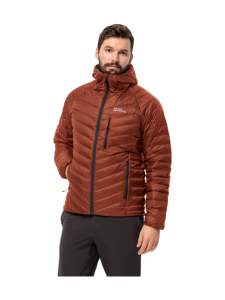 Jack Wolfskin - PASSAMANI DOWN HOODY M - CARMINE Jack Wolfskin - PASSAMANI DOWN HOODY M - CARMINE | Stockmann