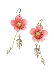 Upcycle with Jing - Kirsikankukka Sakura Spring Drop Korvakorut - PINKKI Upcycle with Jing - Kirsikankukka Sakura Spring Drop Korvakorut - PINKKI | Stockmann