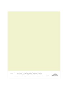 Cover Story - Sävymalli 031 CHARLES - bright cold yellow | Stockmann