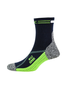 P.A.C. - RN 8.2 Merino juoksusukat punkki- ja hyttyskarkotteella - TUMMANSININEN | Stockmann