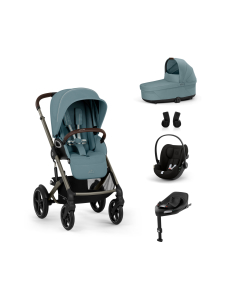 CYBEX - Cybex Talos S Lux starttipaketti (Cloud G turvakaukalolla) - STORMY BLUE | Stockmann