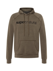 super.natural - MIESTEN FAVOURITE HOODIE HUPPARI - STONE GREY | Stockmann