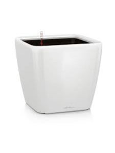 Lechuza - Quadro Valkoinen Altakasteluruukku  ∅35cm, korkeus 33cm - VALKOINEN KIILTÄVÄPINTA | Stockmann