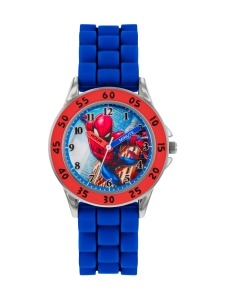 SPIDER-MAN - SPIDER-MAN Silikonirannekkeellinen kello Time Teacher | Stockmann