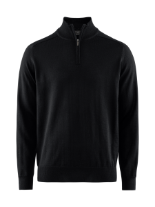 Berkeley - Wilton Merino Halfzip -villaneule - BLACK | Stockmann