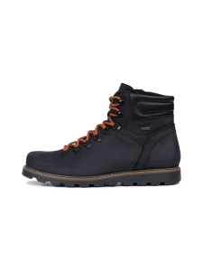 Pomar - LUKKI Miesten GORE-TEX® nilkkurit - BLACK WAXY/WARM L./TAN SOLE | Stockmann