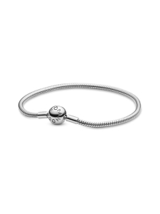 Pandora - Moments Silver bracelet with round Clasp 590728 | Stockmann