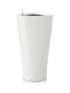 Lechuza - Delta Premium Valkoinen  Altakasteluruukku  ∅30 korkeus 56cm - VALKOINEN KIILTÄVÄPINTA | Stockmann