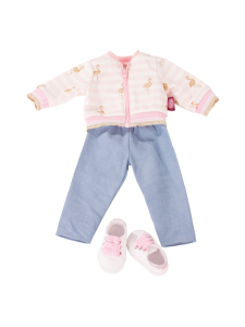 GÖTZ - GÖTZ Nukenvaatesetti Kultainen flamingo, 45–50 cm | Stockmann