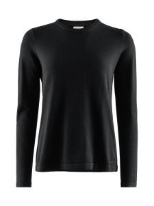 Berkeley - W's Brockton Cotton Crew -puuvillaneule - BLACK | Stockmann