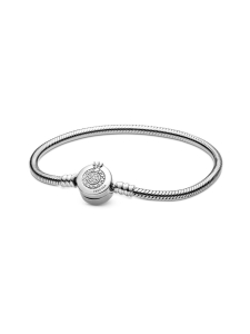 Pandora - Pandora Moments Sparkling Crown O Snake Chain rannekoru 599046C01 | Stockmann