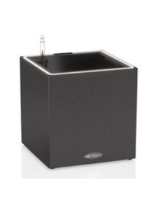 Lechuza - Valoruukku Lechuza Canto Stone LED all-in 40x40 korkeus 40cm + rullalevy - MUSTA | Stockmann