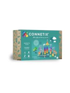 CONNETIX - CONNETIX Magneettinen rakennussarja Rainbow pallorata, 92 osaa | Stockmann
